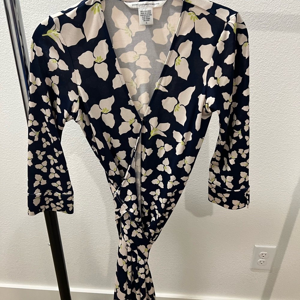 DVF classic wrap dress